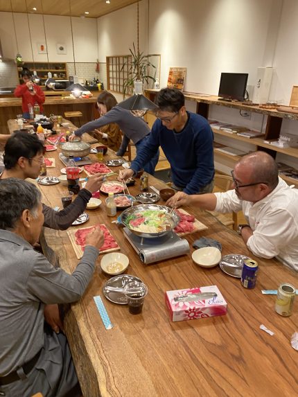 毎年恒例の忘年会！今年もお世話になりました。